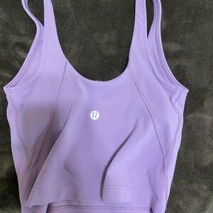 Size 0 Lululemon Wisteria purple align tank